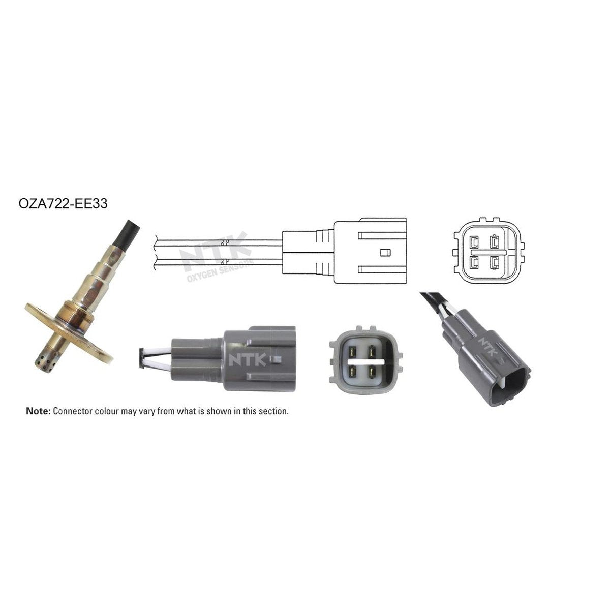 NTK Oxygen Lambda Sensor OZA722-EE33