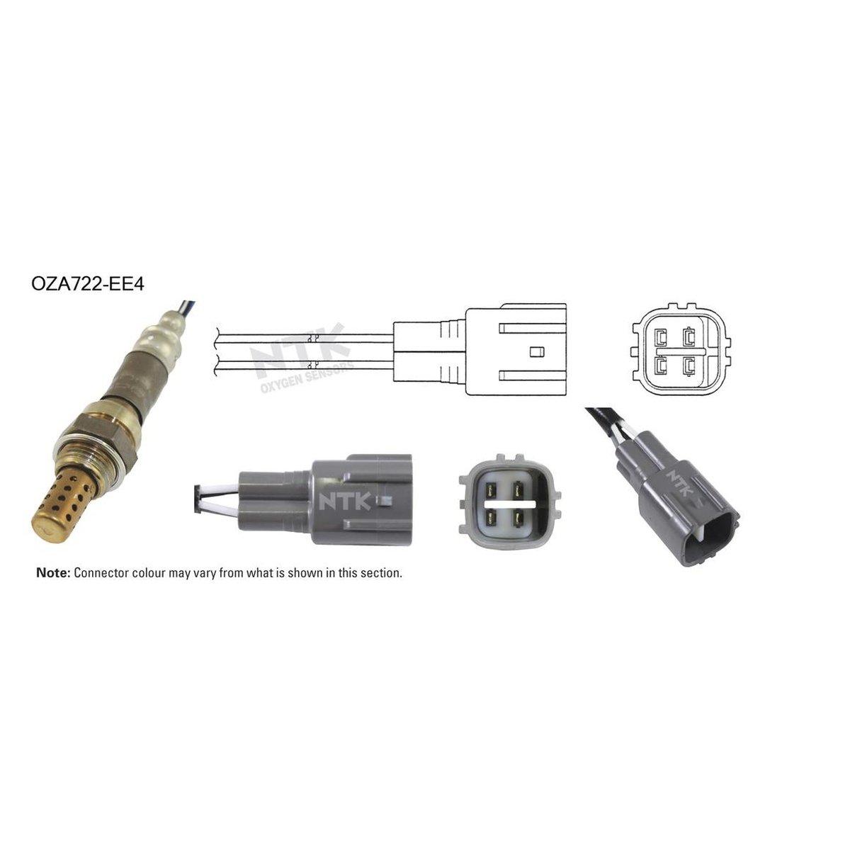NTK Oxygen Lambda Sensor OZA722-EE4