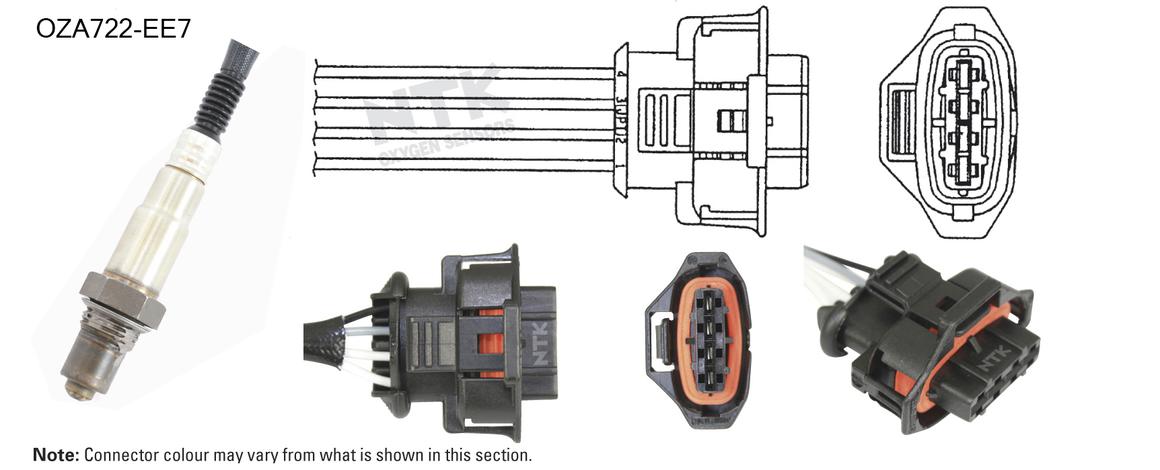 NTK Oxygen Lambda Sensor OZA722-EE7