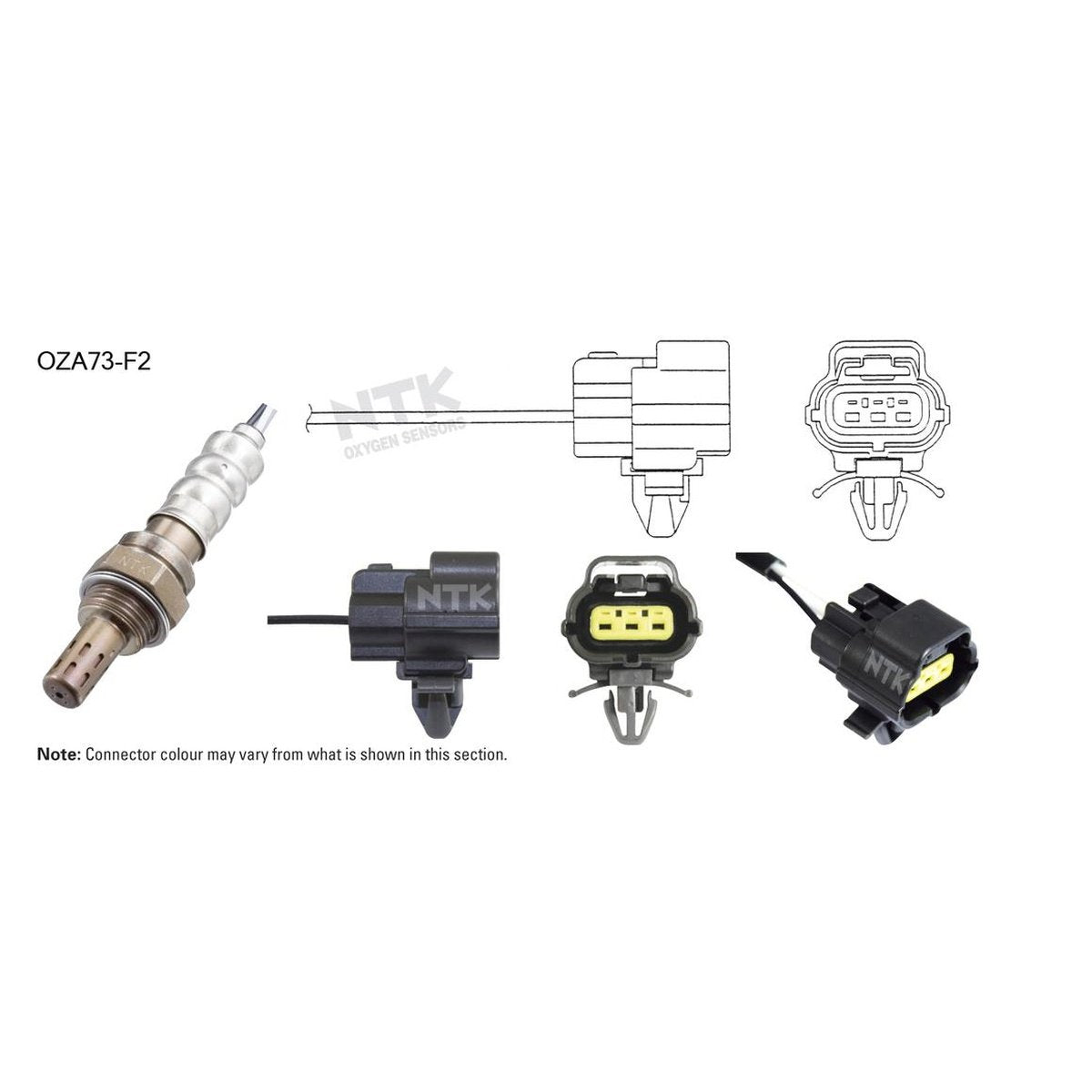 NTK Oxygen Lambda Sensor OZA73-F2