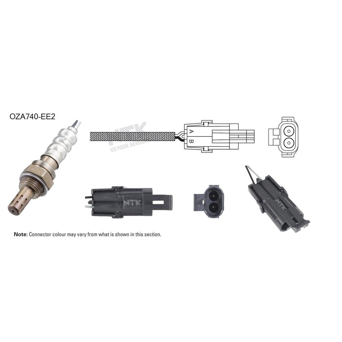 NTK Oxygen Lambda Sensor OZA740-EE2