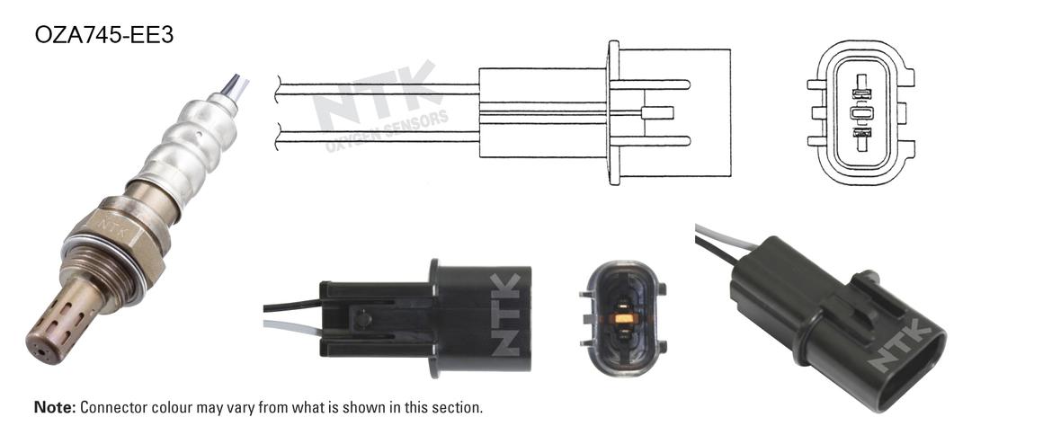 NTK Oxygen Lambda Sensor OZA745-EE3