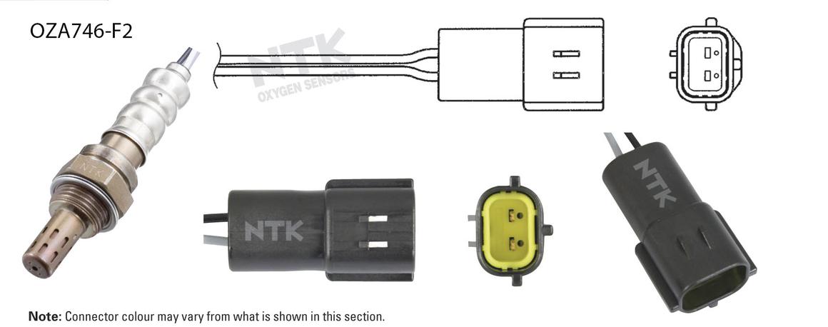 NTK Oxygen Lambda Sensor OZA746-F2