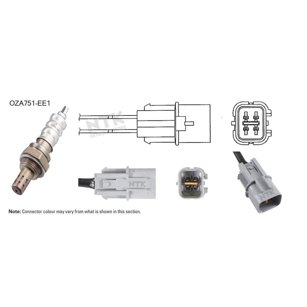 NTK Oxygen Lambda Sensor OZA751-EE1