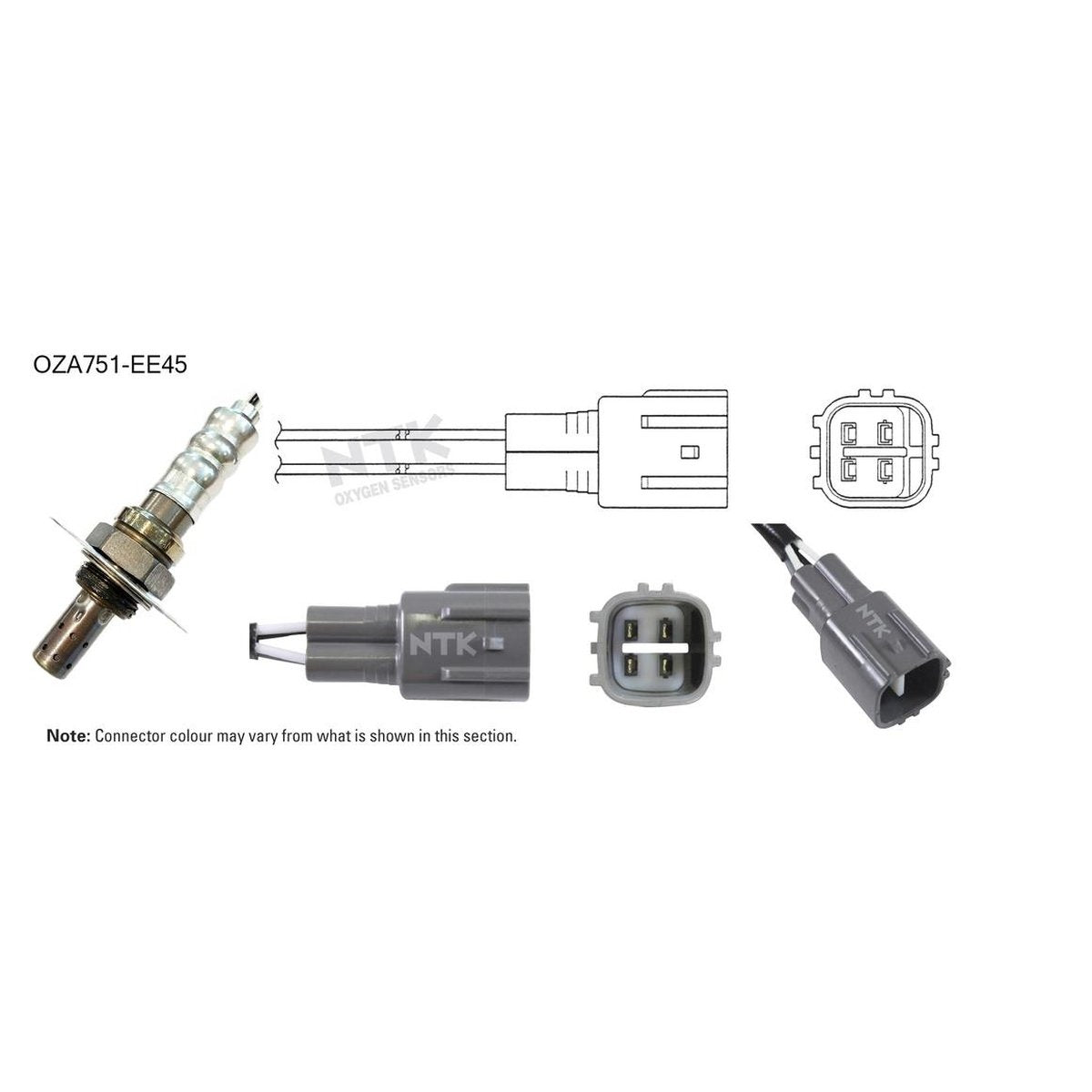 NTK Oxygen Lambda Sensor OZA751-EE45