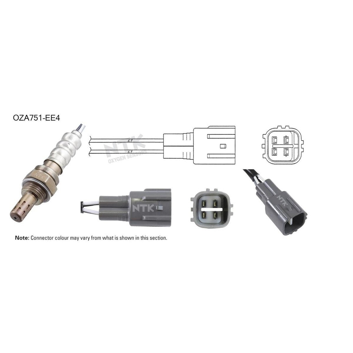 NTK Oxygen Lambda Sensor OZA751-EE4