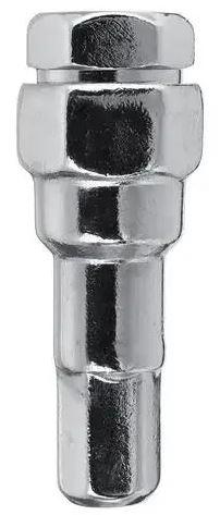 NICE Products J-Series Key 21mm 6 Splines Chrome J6