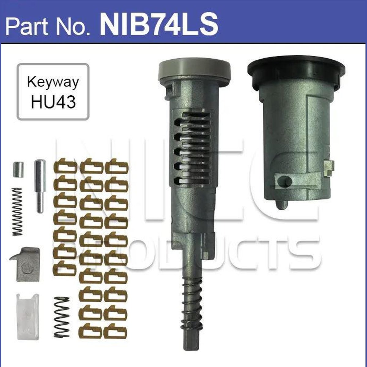NICE Products Ignition Barrel NIB74LS