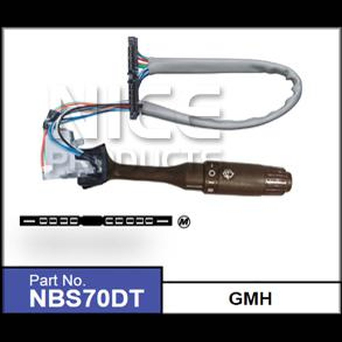 NICE Indicator Switch Dark Tan NBS70DT