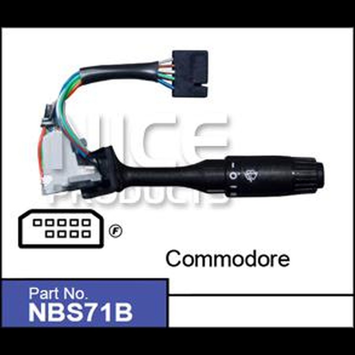NICE Indicator Switch Black NBS71B