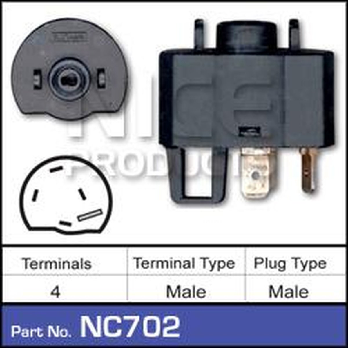 NICE Ignition Switch NC702