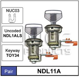 NICE Door Lock Set NDL11A