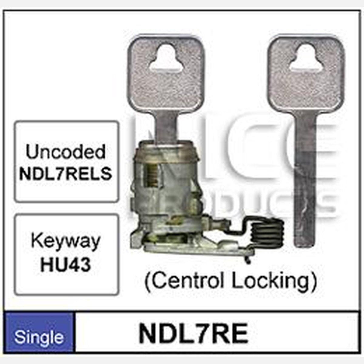 NICE Door Lock RH NDL7RE