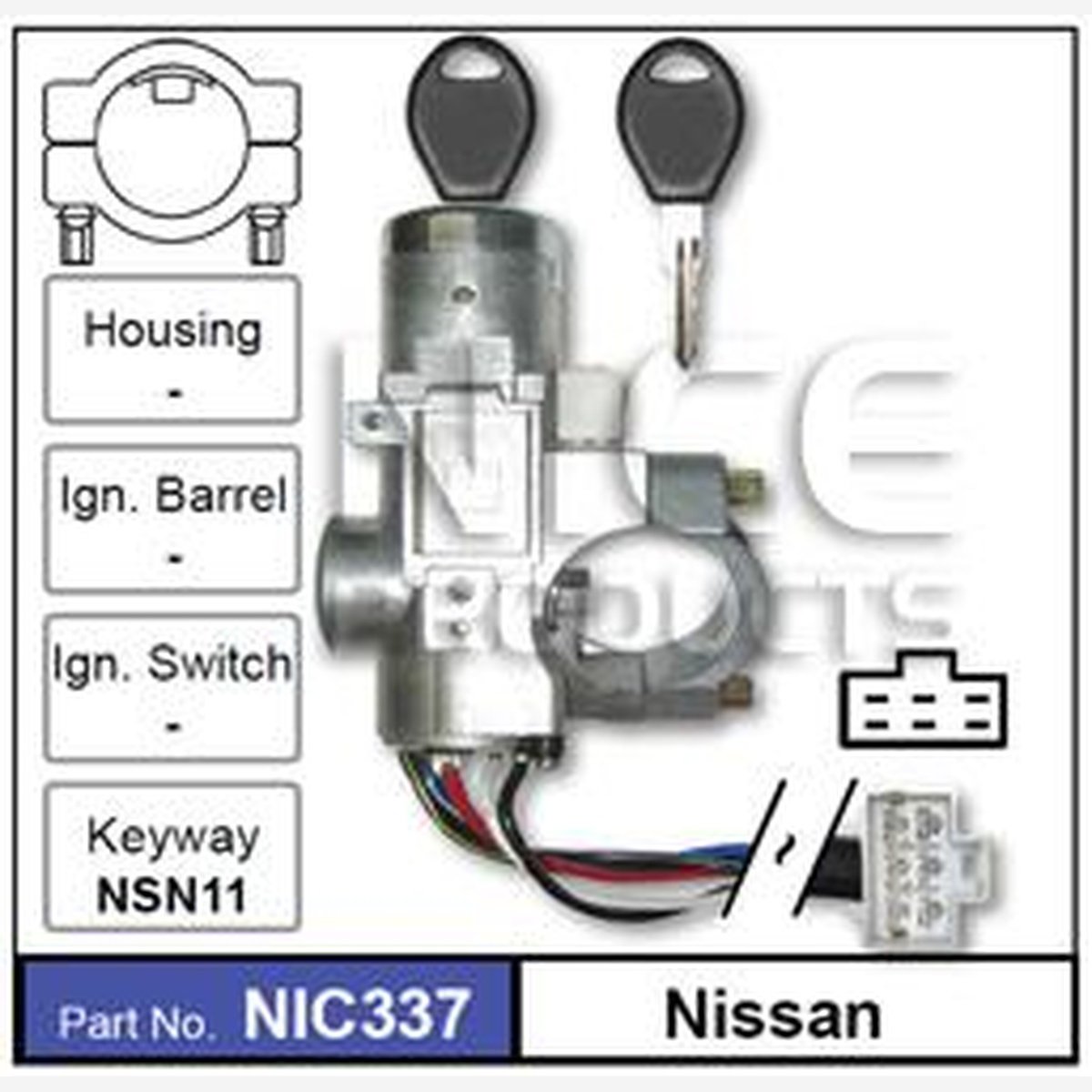 NICE Ignition Switch NIC337