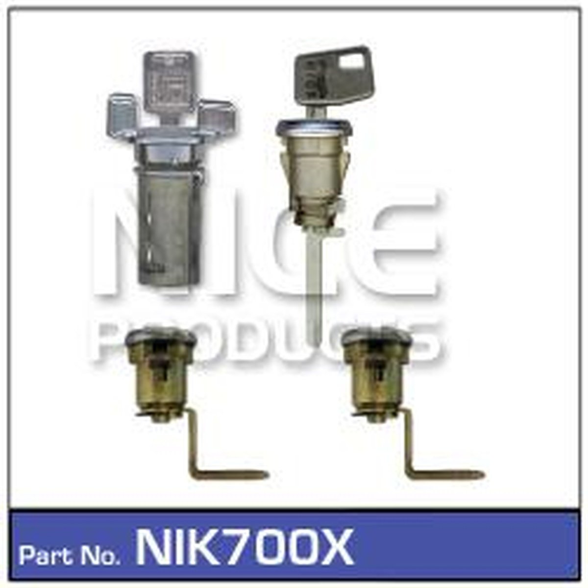 NICE Complete Lock Set NIK700X