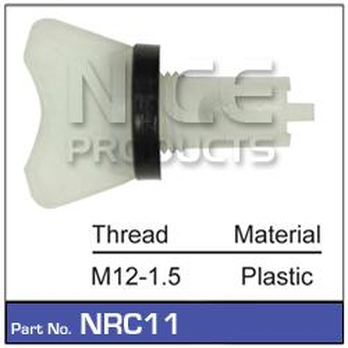 NICE Drain Plug M12x1.50 Plastic NRC11