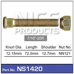 NICE Wheel Stud & Nut 7/16" 72mm NS1420