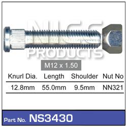 NICE Wheel Stud & Nut M12x1.50 53mm NS3430