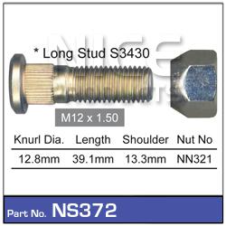NICE Wheel Stud & Nut M12x1.50 37.9mm NS372