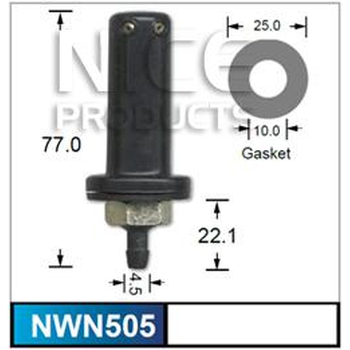 NICE Windscreen Washer Jet NWN505
