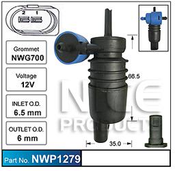 NICE Windscreen Washer Pump NWP1279