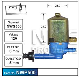 NICE Windscreen Washer Pump NWP500