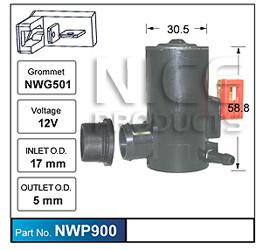 NICE Windscreen Washer Pump NWP900