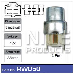 NICE Relay 4 Pin 12V RW050