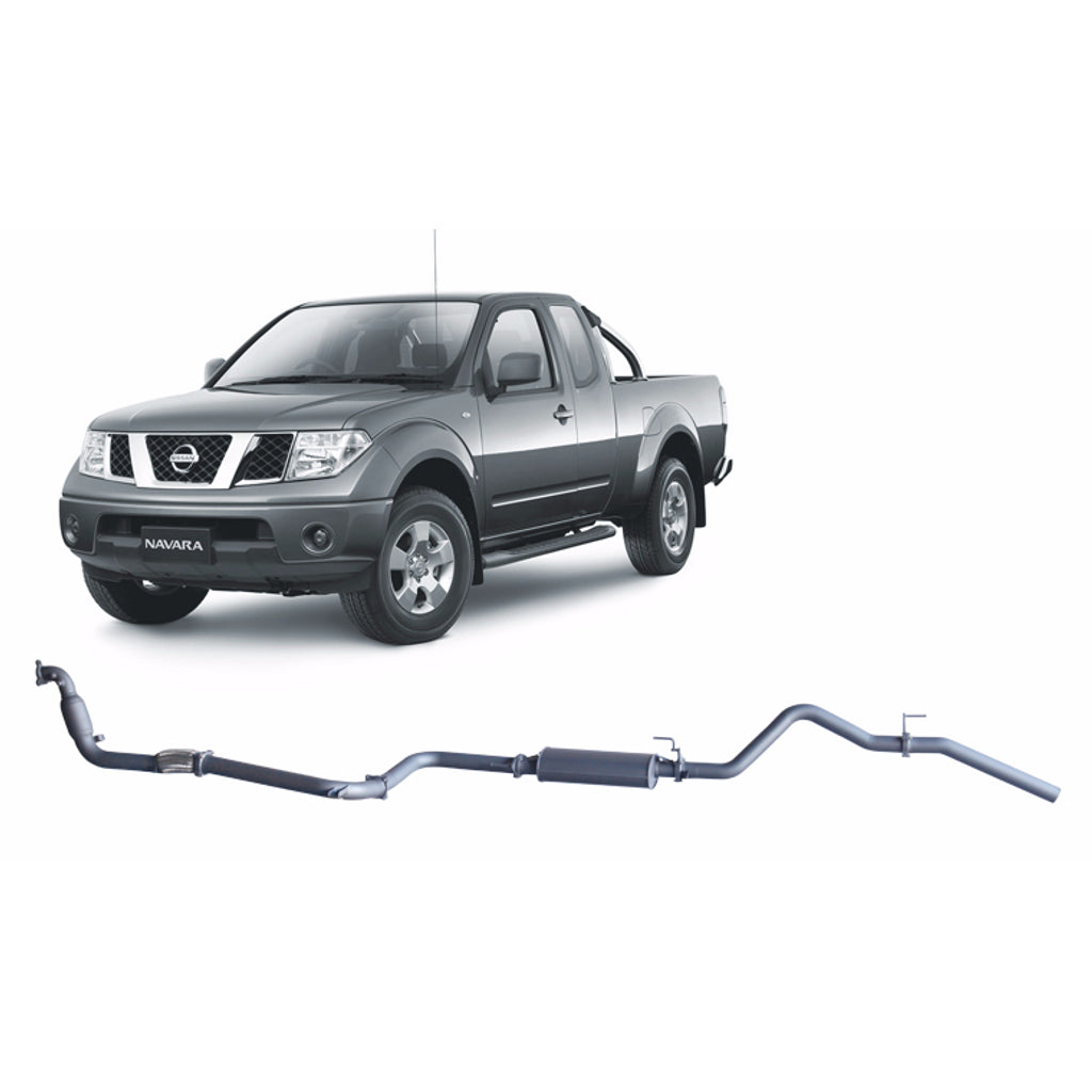 Redback Extreme Duty Exhaust 3in Turbo Back (With Cat & Large Muffler) NNX52800-CM