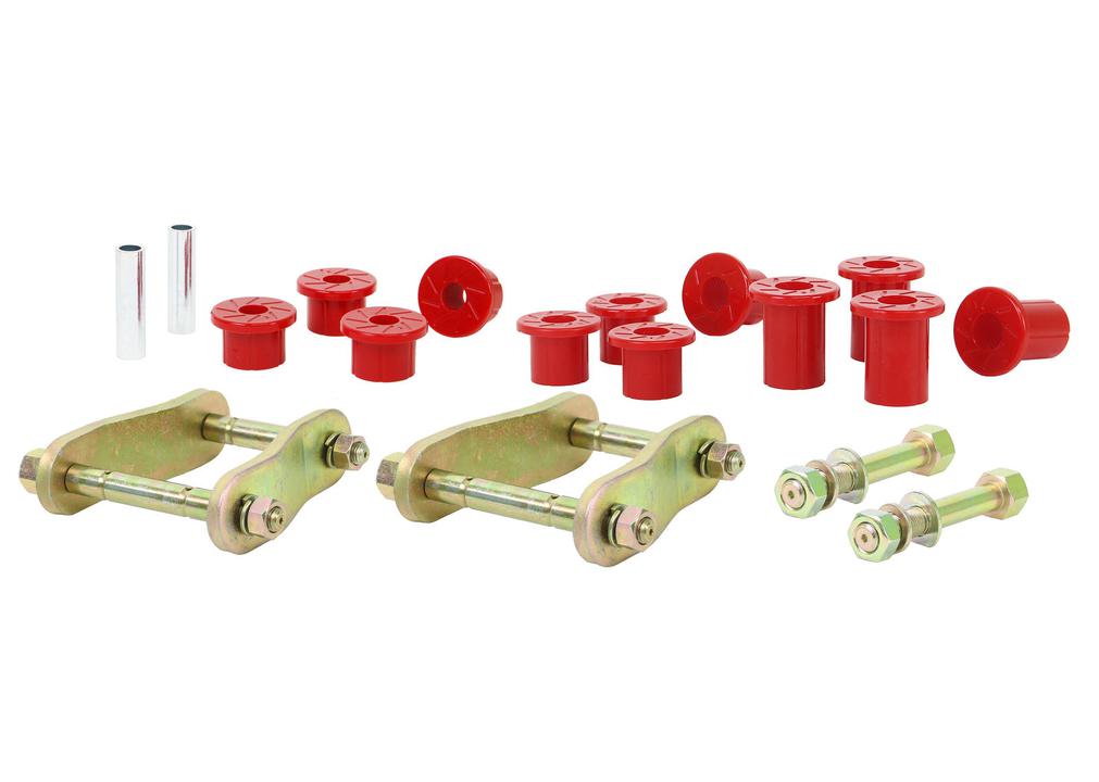 Nolathane Shackle And Pin Kit Rear Spring Bushing And Greaseable NEK36