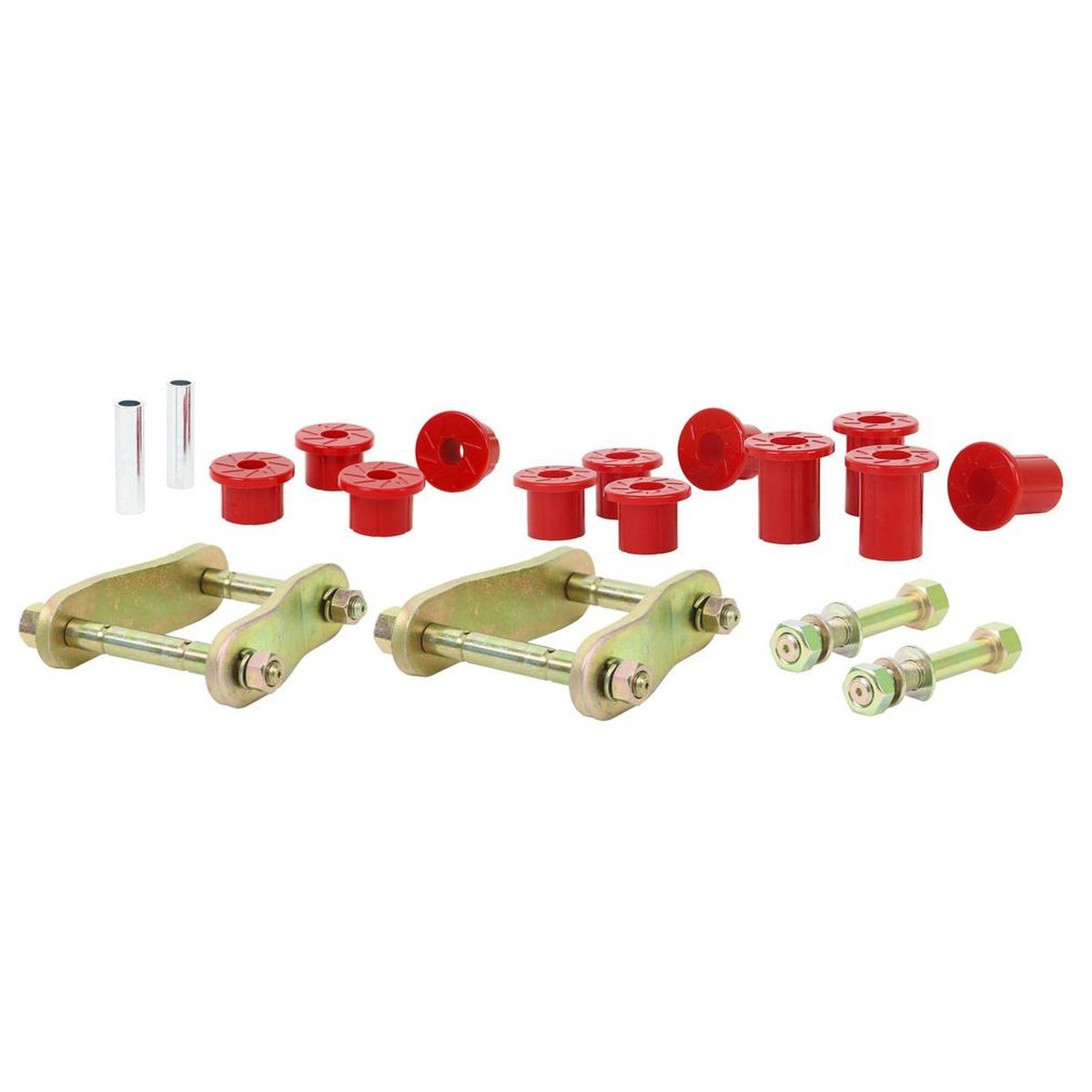 Nolathane Shackle And Pin Kit Rear Spring Bushing And Greaseable NEK46
