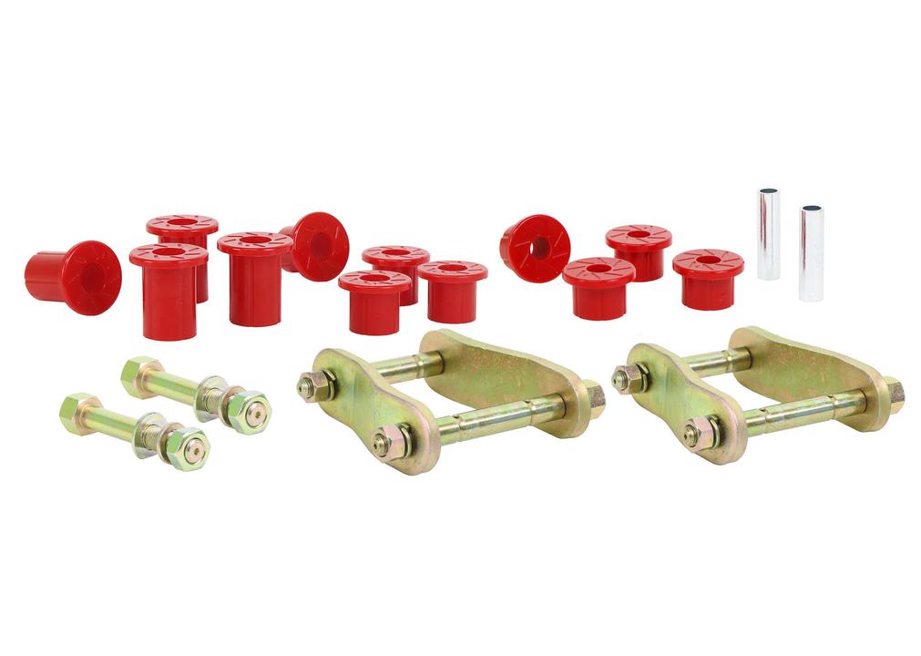 Nolathane Shackle And Pin Kit Rear Spring Bushing And Greaseable NEK36