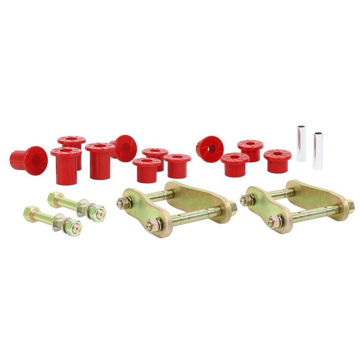 Nolathane Shackle And Pin Kit Rear Spring Bushing And Greaseable NEK46