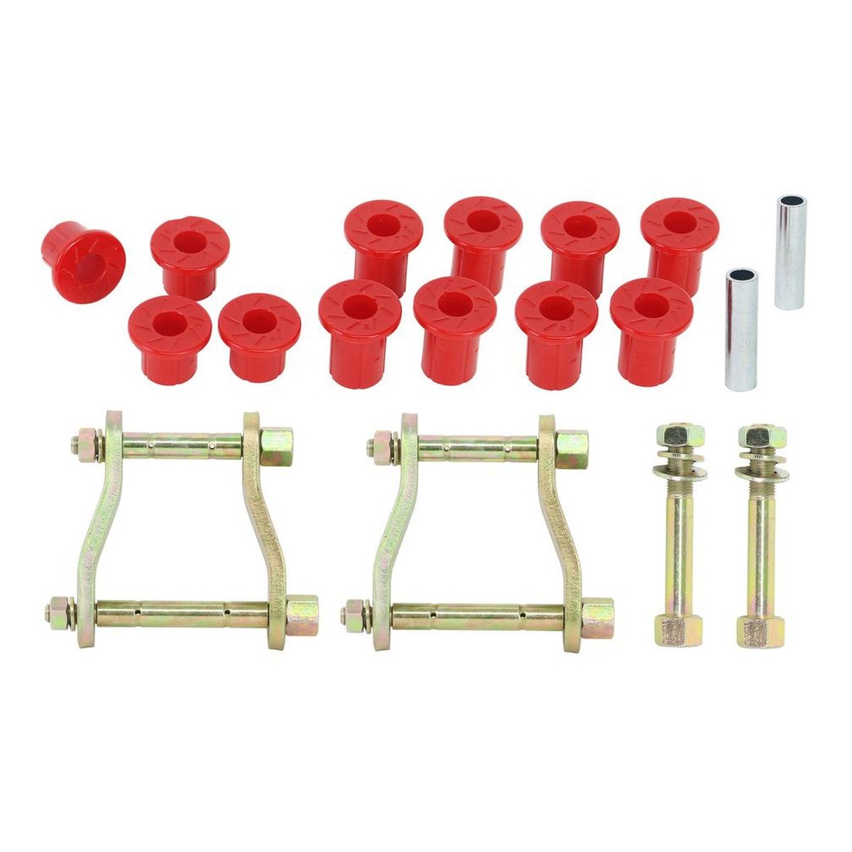 Nolathane Shackle And Pin Kit Rear Spring Bushing And Greaseable NEK46