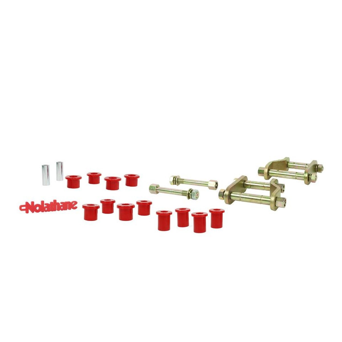 Nolathane Shackle And Pin Kit Rear Spring Bushing And Greaseable NEK41