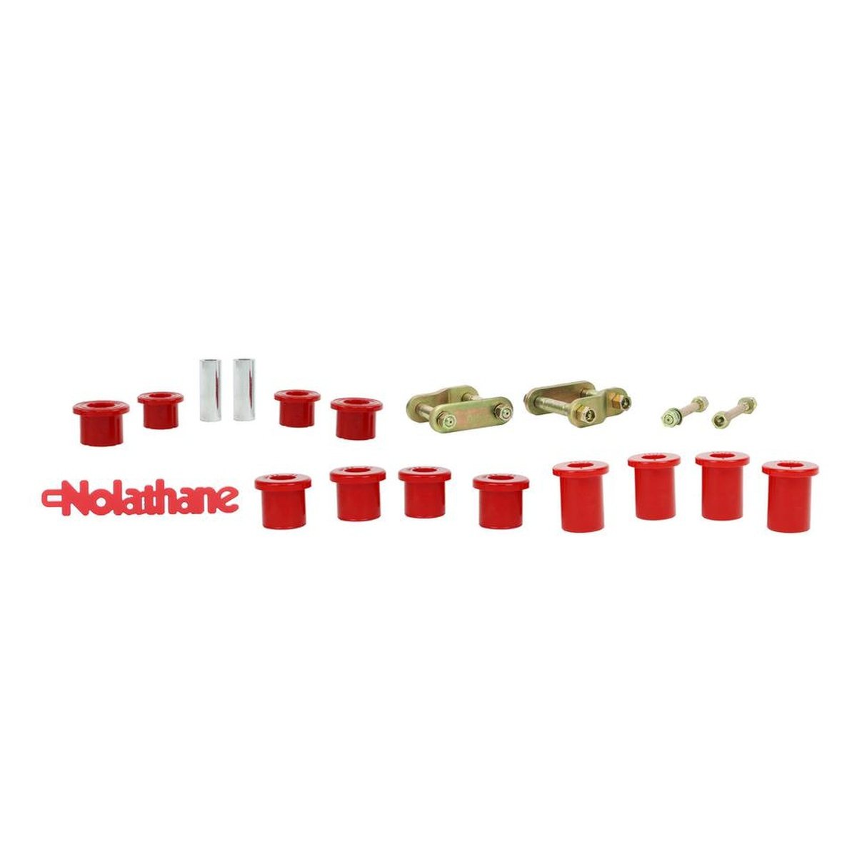 Nolathane Shackle And Pin Kit Rear Spring Bushing And Greaseable NEK41
