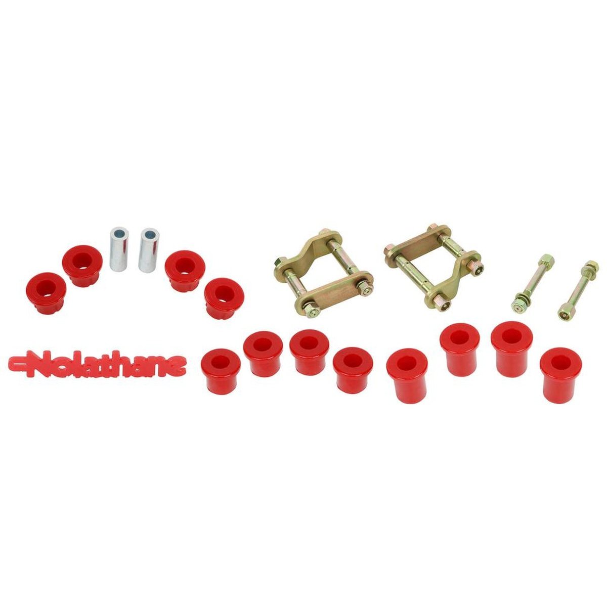 Nolathane Shackle And Pin Kit Rear Spring Bushing And Greaseable NEK41