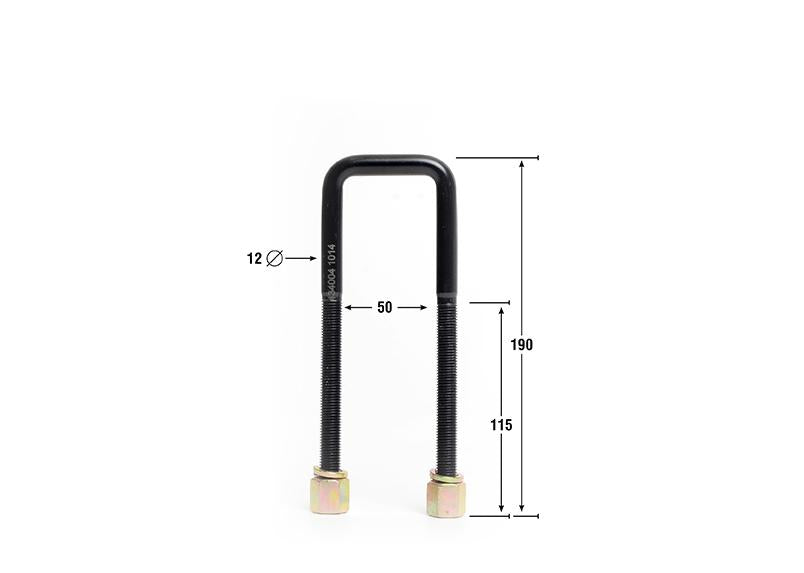 Nolathane U Bolt Square Top 47803