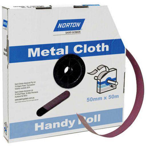 Norton Cloth Roll Metal 25mmX 50M 180 Grit  66623320821
