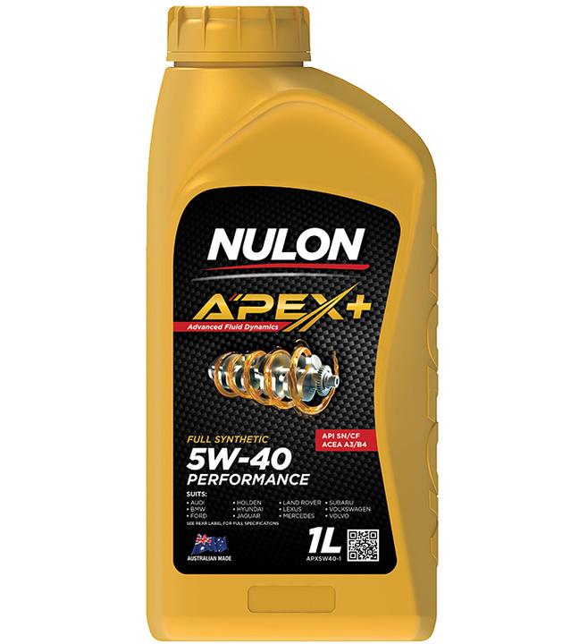 Nulon APEX+ 5W-40 Performance Engine Oil 1L Full Synthetic APX5W40-1