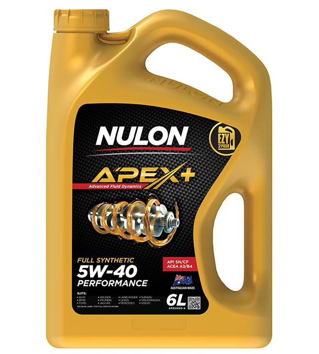 Nulon APEX+ 5W-40 Performance Engine Oil 6L Full Synthetic APX5W40-6