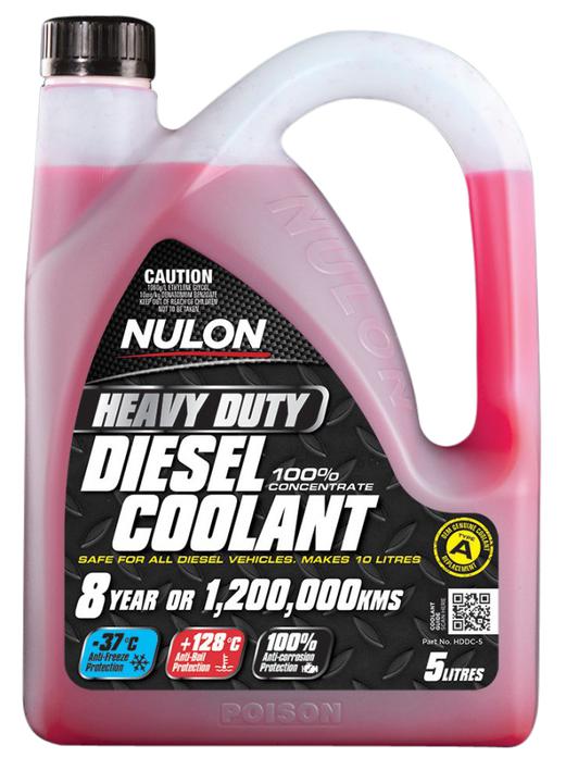Nulon Super HD Diesel Coolant 100% Concentrate 5L HDDC-5