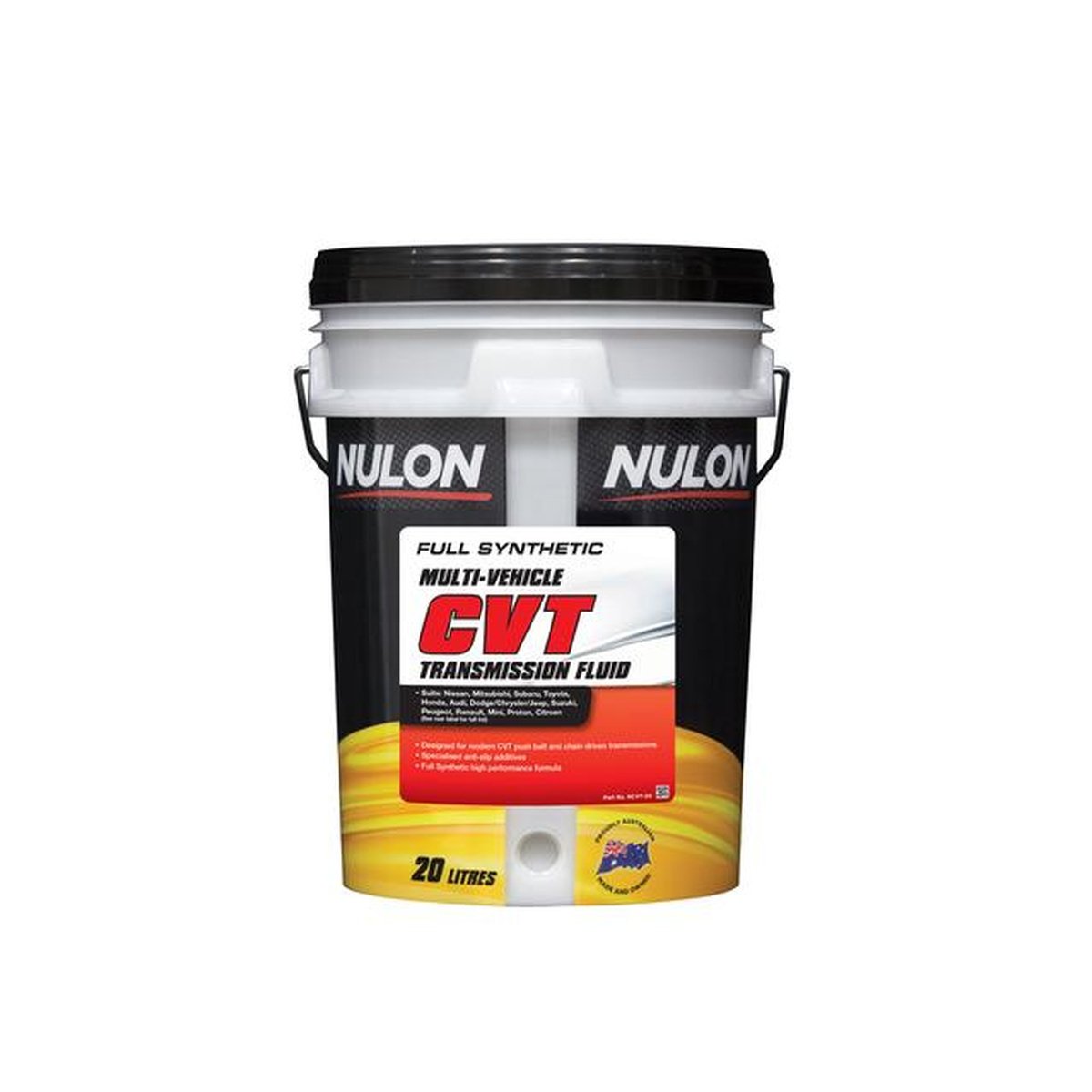 Nulon CVT Fluid 20L Full Synthetic NCVT-20