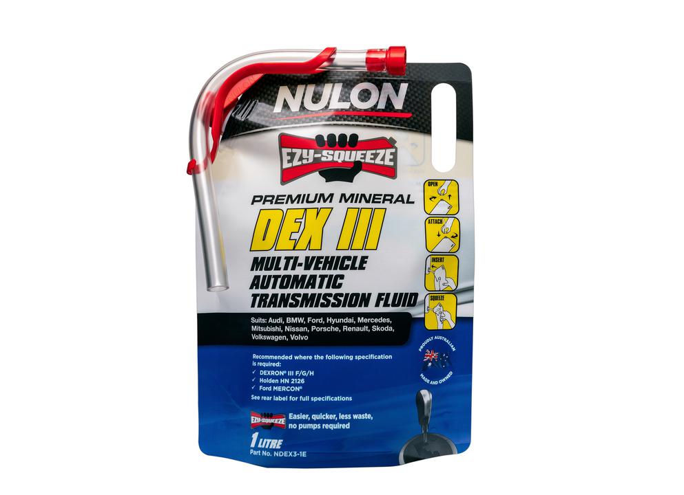 Nulon EZY-SQUEEZE Automatic Transmission Fluid Mineral 1L NDEX3-1E