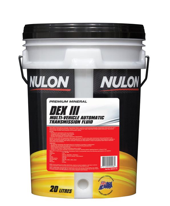 Nulon Premium Mineral Auto Transmission Fluid 20L NDEX3-20