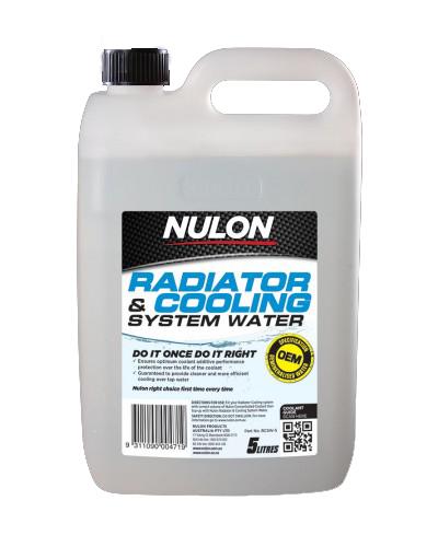 Nulon Radiator & Cooling System Water 5L RCSW-5