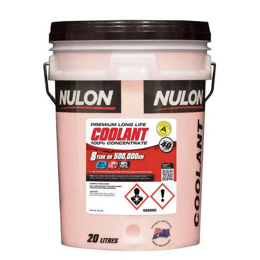 Nulon Red Premium Long Life Coolant 100% Concentrate 20L RLL20