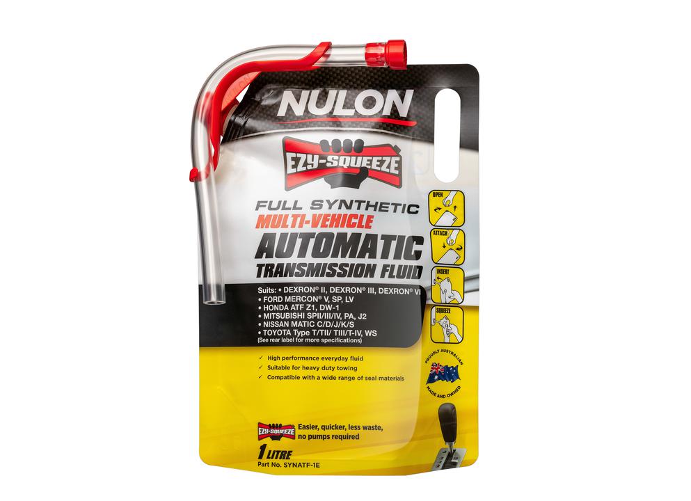 Nulon EZY-SQUEEZE Auto Trans Fluid 1L Full Synthetic SYNATF-1E
