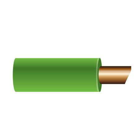 OEX Automotive Cable Single Core 4mm Green 500M Roll ACX0724/500