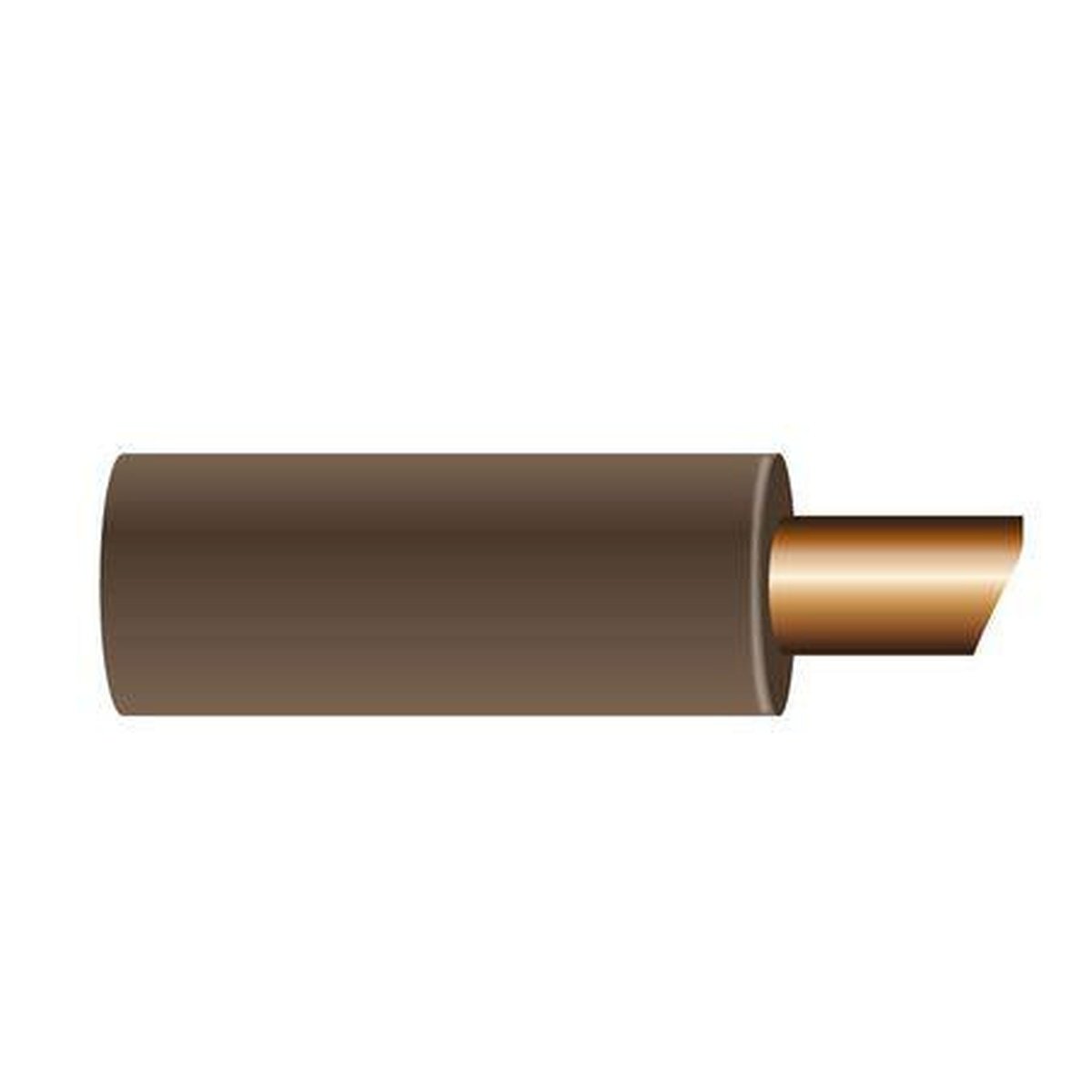 OEX Automotive Cable Single Core 4mm Brown 100M Roll ACX0728L